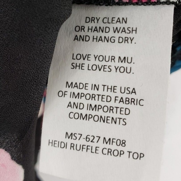 SMYM Heidi Off The Shoulder Crop Top - Picture 6 of 8